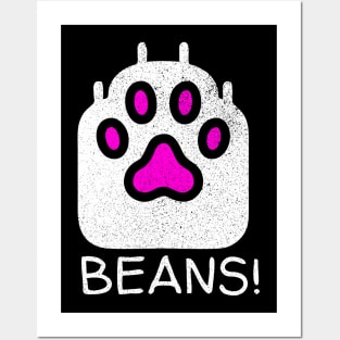 Kitty Toe Beans Posters and Art